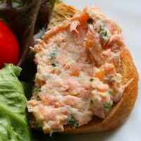 salmon rillettes